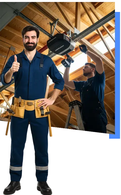 call our technician Garage Doors opener repair and installation